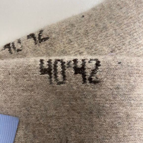 Yak wool blend thermal socks 40-42 Mongolia - Picture 6 of 6